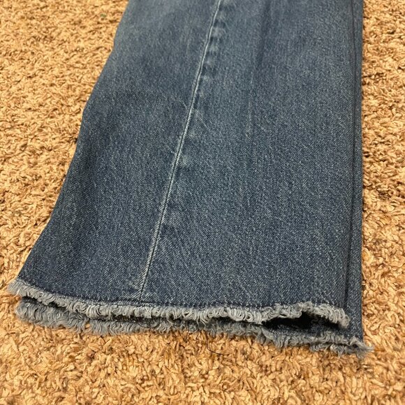 GAP Kids Low Rise Stride Wide-Leg Jeans, Sz 14, Denim With Bows - Picture 9 of 9